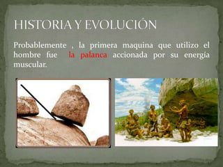 Máquinas primitivas vs tecnología moderna visual