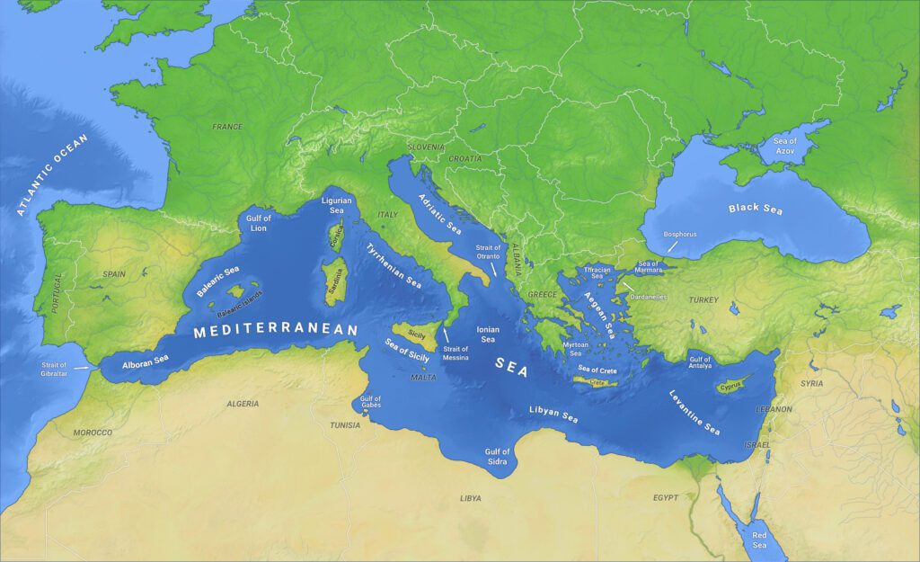 Cuáles son los mares que rodean a Italia: una guía rápida 1 mar mediterraneo