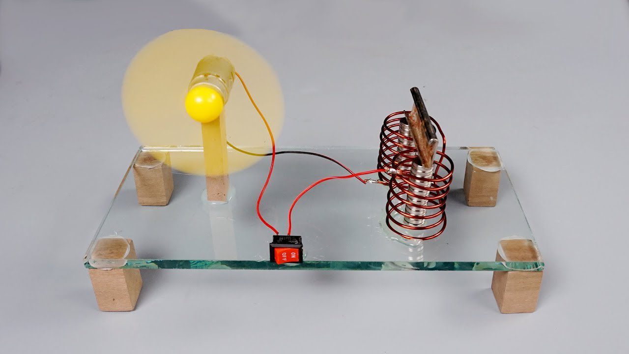 Cómo generar energía eléctrica con un imán 2 Generador de energía casero con imanes