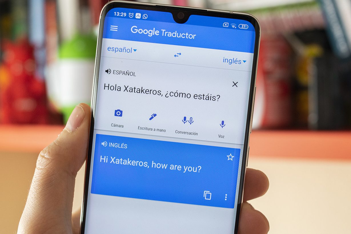 TRADUCTOR INSTANTANEO POR VOZ GOOGLE visual data 2