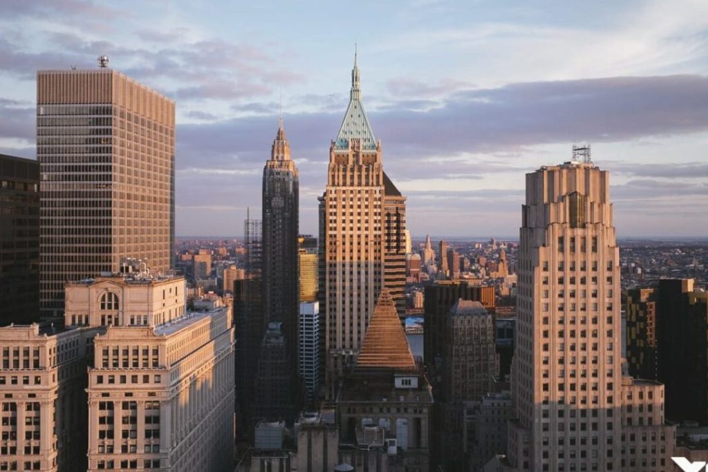 Qué es Wall Street y por qué es importante en Nueva York 1 vista panoramica de wall street en nueva york